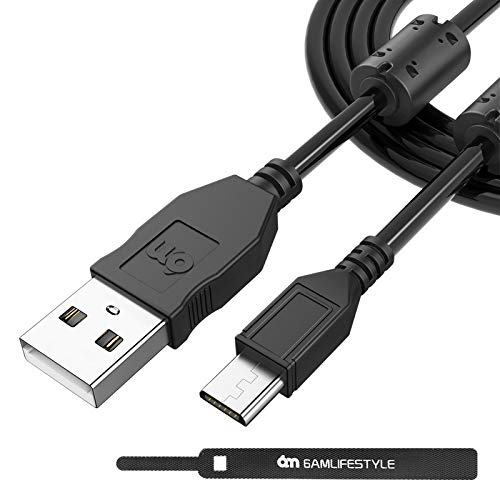 PS4 Controller Ladekabel, 6amLifestyle Extra lang 3m Micro USB Kabel für Playstation 4 / PS4/ PS4 Slim/ PS4 Pro/Xbox One/One S/One Elite/One X Controllers Cover