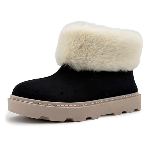 Bottines femme hiver fourrées pour stopper le froid aux pieds