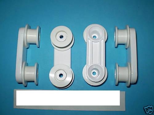 Preisvergleich Produktbild ECHTE ZANUSSI Geschirrspüler Rad Unterstützung Läufer X 4 BN