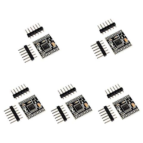 KOOBOOK 5Pcs DRV8833 Motor Drive Module 1.5A Dual H Bridge DC Gear Motor Driver Controller Board Cover