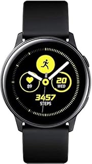 Samsung Galaxy Watch Active, Bluetooth Fitnessarmband Für Android, Fitness-Tracker, 40 mm,wassergeschützt, Schwarz (Deutche Version)
