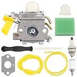Venseri 26cc Carburetor with Air Fuel Filter Check Valve for Homelite Ryobi Poulan Craftsman 30cc...