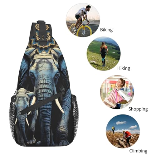 Small Sling Bag Sling Backpack para Caminata miniatura 6