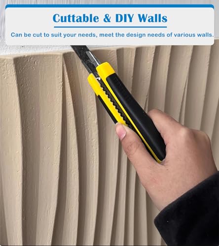 Paneles de pared 3D para tapar imperfecciones de muros sin hacer obras 3