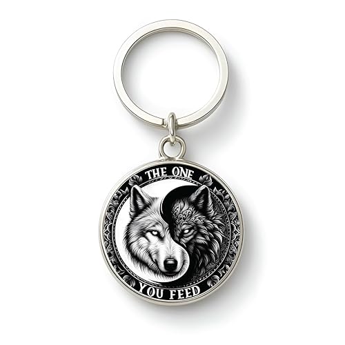 Image of MG | Protective Evil Eye /Spiritual Symbols /Om /Motivational Keychains | Double-Sided Metal Key Ring | Good Luck and devine Charm for Car, Bike, Home & Office