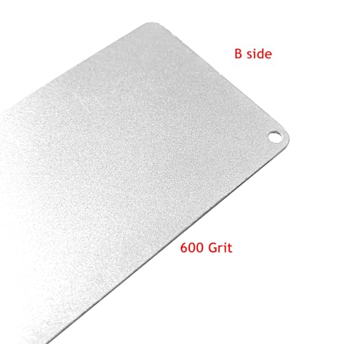 Double Sided Diamond Sharpener,300/600 Grit Pocket Credit Card Diamond Sharpening Stone Perfect for Kitchen and Outdoors Usage - Image 3