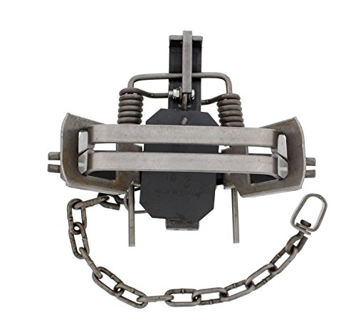Redneck Convent RC Animal Traps Large Animal Trap Leg Trap Foot Traps for Coyote, Lynx, Bobcat Trap no. 3 CS OS (0501) 6in Offset 1-Pack - Thumbnail 4