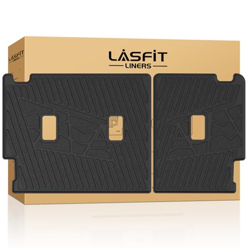 Image of LASFIT Rear Back Seat Cover for Ford Bronco 4-Door 2021-2026 Backrest Mats | All Weather Waterproof Protector Split-Seat Design Seat Back Liner Non-Slip Easy Clean, Not Fit Bronco Sport or 2 Door