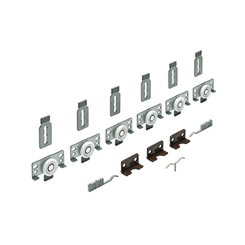 Hettich Slide Line 56 – Herrajes Escobillero, TK 40 kg, 3 puertas, 45235