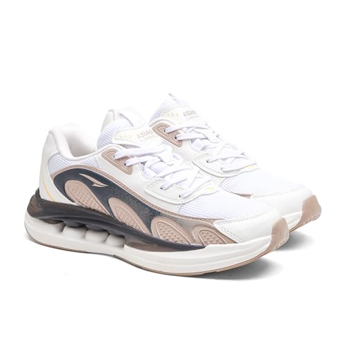 Image of ASIAN Powerkick-08 Men's Running & Sports Shoes | Air-Tech Cushion Sole for Shock Absorption | Lightweight, Durable & Stylish Sneakers for Gym & Training