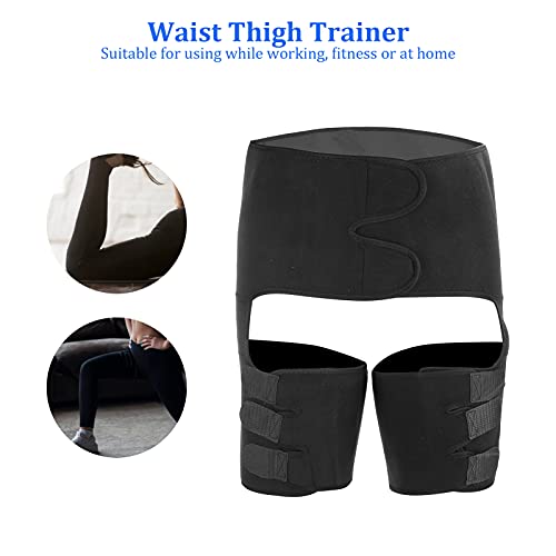 Modelador de cintura, aparador de coxa, modelador de coxas, cinto de suor, modelador de cintura, lev