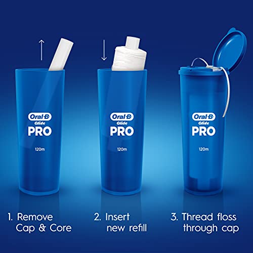 Image of Oral-B Glide PRO Refillable Dental Floss Starter Kit, 120m