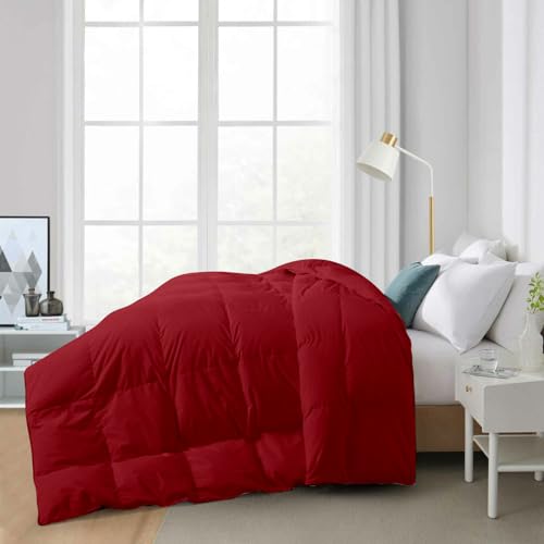 Image of Razzai MammaYo Restful Sleep Microfiber Summer Season Ac Comforter 120GSM (90 inch x 100 inch Inches /228cm x 254cm) - Double Bed Comforter|Burgundy