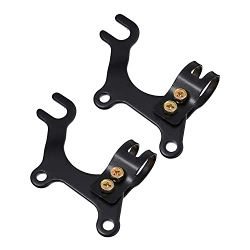 Milisten 2Pcs Adjustable Bike Brake Bracket Disc Brake Modification Adapter for Enhanced Performance Easy Install Bicycle Accessory Compatible with Various Bike Frames Upgrade