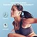 MOMOHO Wireless Earbuds with LED Power Display for Small Ears, 50H Play Time, Waterproof Earbuds Wireless Bluetooth with Mic (Black)