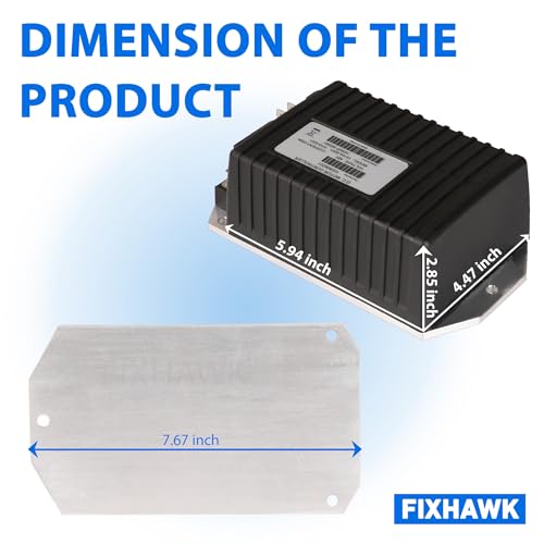FIXHAWK Club Car 48v Controller for Club Car DS & Precedent IQ Electrical System Golf Cart, Black 48V 250A DC Controller#1510-5201/1510A-5251 by FIXHAWK - Image 6
