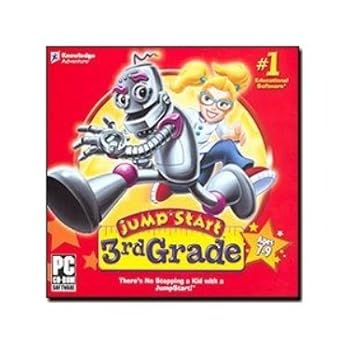 CD-ROM Jump Start 3rd Grade PC Game Book