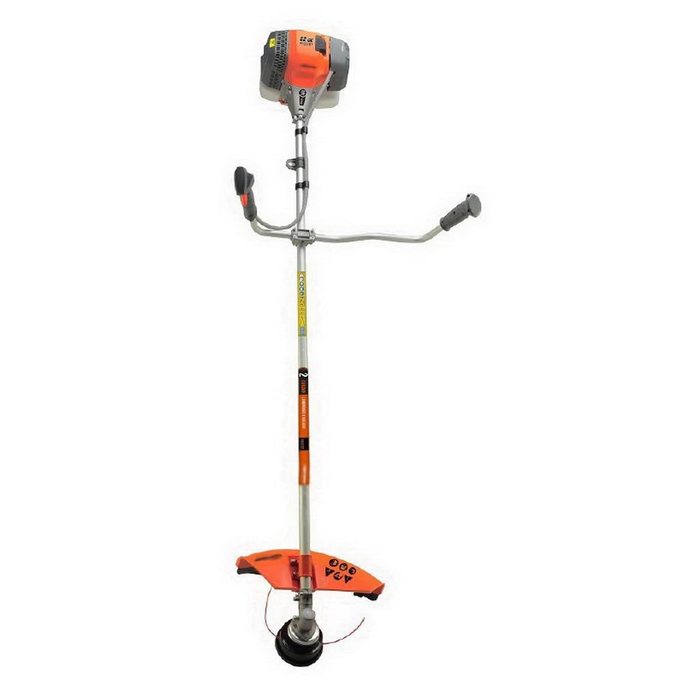 Daewo0 Desbrozadora a Gasolina DABC520, Motor 2T 52 CC 1,45 kW (1,9 HP), Caña 28 mm, Hilo Ø 450-500 mm y Disco Ø 255 mm, 8,7 kg