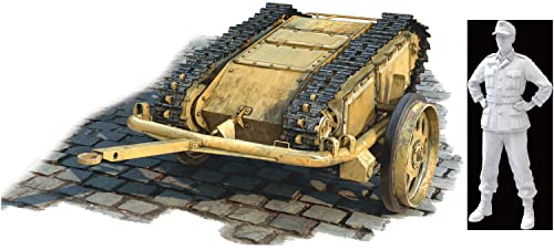 Maquette Sd.kfz. 302 Goliath 1:16 Freedom Model Kits 16003sp avec charriot et figurine de soldat