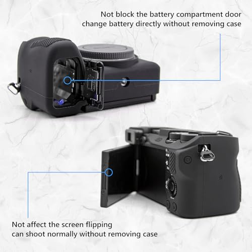 MUZIRI KINOKOO Silicone Case for Sony A6700, Soft Protective Case for Sony A6700/ Alpah 6700 Digital Camera - Image 4