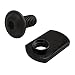 80/20 Inc., 3320, 15 Series, Bolt Assembly: 5/16-18 x .687" Flanged Button Head Socket Cap Screw (FBHSCS) and Slide-In Economy T-Nut (25 Pack)