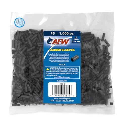 Image of American Fishing Wire Single Barrel Crimp Sleeves