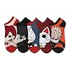 Bioworld Dandadan Mix Characters Womens Ankle Socks 5 Pack - Image 5