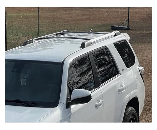 Barras portaequipajes para Toyota 4Runner 2010-2025 en aluminio plata riles de techo 3