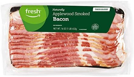 Fresh Brand – Thick Sliced Applewood Smoked Bacon, 16 oz