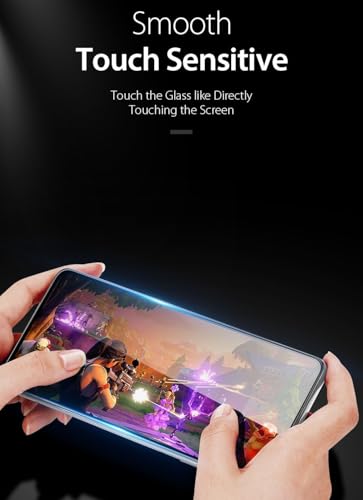 Image of Mr.Shield Top-Notch HD+ Tempered Glass Screen Protector Guard for iQOO 12 / Neo 9 / Neo 9 Pro (6.78 Inch), 9H Hardness, Military Grade Protection, Easy Installation kit