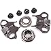 6DCT250 DPS6 Transmission Dual Clutch Shift Fork Kit with Bearings LUK514002110 Compatible with Ford Focus