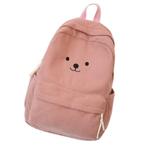 Sac d'école velours côtelé finis les objets perdus et le PC abîmé
