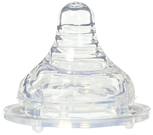 キッズミー 安全素材のおしゃれな哺乳瓶 PPSU製ダイヤモンドボトル専用ニップル 【日本正規品】 6ヶ月から Lサイズ(2個入り)