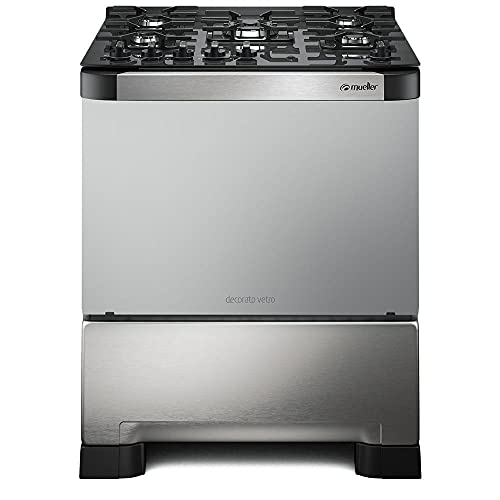 Mueller Decorato Vetro Inox (5 bocas)