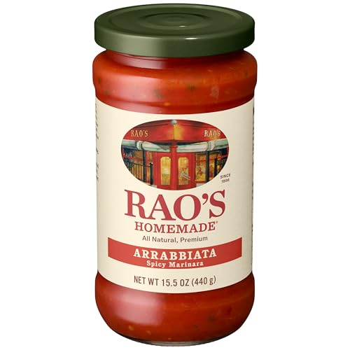 Rao's Homemade Arrabbiata Sauce Made with Italian Tomatoes, 15.5 oz