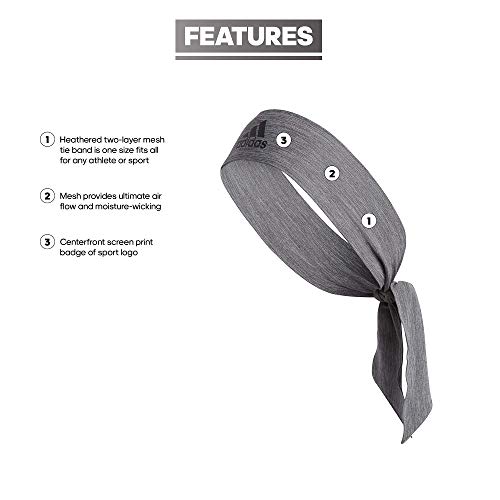 Image of adidas Womens Alphaskin Tie Headband