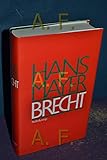Brecht - Hans Mayer 