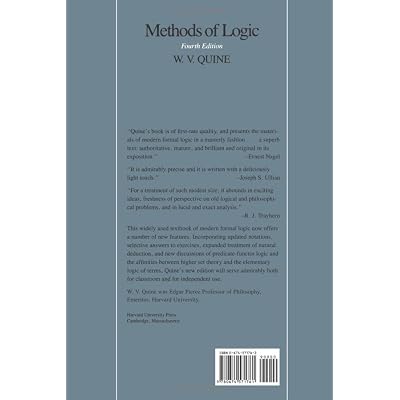 Methods of Logic 4th Edition