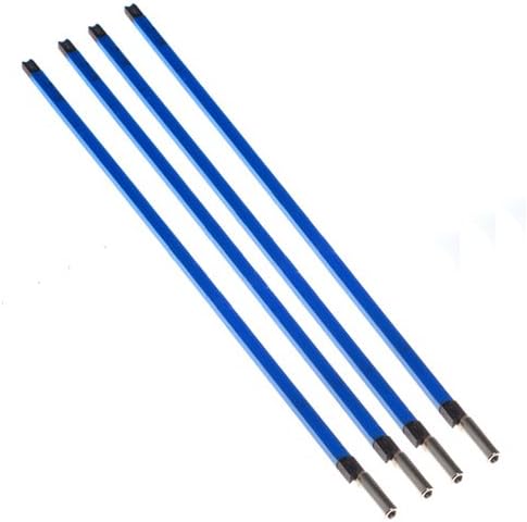 Electric Guitar Truss Rod Double Style Two Way Type A3 Steel For Guitars Parts And Hardware 460 * 9 mm Blue (4 Pcs)