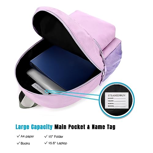 Image of STEAMEDBUN Backpack for Girls 5-9,Kids Backpack for Elementary School Bag