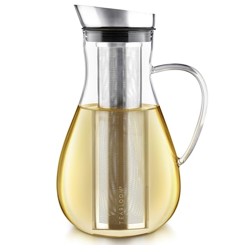 Teabloom Large Multi-Brew Glass Pitcher