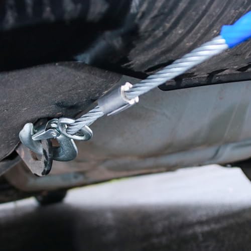 Cable de remolque de acero para evitar varadas de camiones y barcos 6
