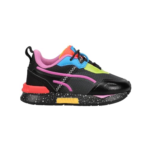 PUMA Toddler Girls Mirage Tech Lava Lace Up Sneakers Shoes Casual - Black