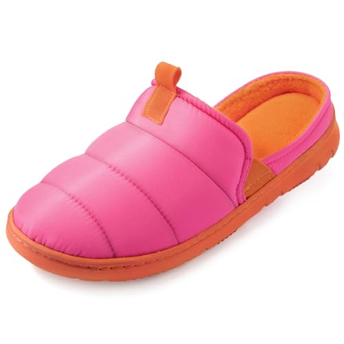 Zizor Women's Chillax Slip on Memory Foam Slippers, Indoor Outdoor