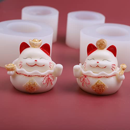 Moule sugarcraft 3D chat et emporte-pièce de cuisson pour décoration gâteau - 3