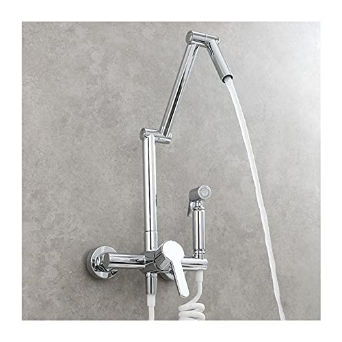 Robinet de cuisine en laiton extensible pour laver les grands plats