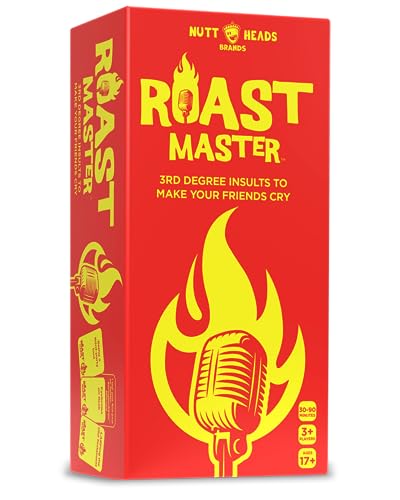 RoastMaster Card Game, Hilarious Roast Game for Party Game Nights - New Adult Card Game by Kids Against Maturity