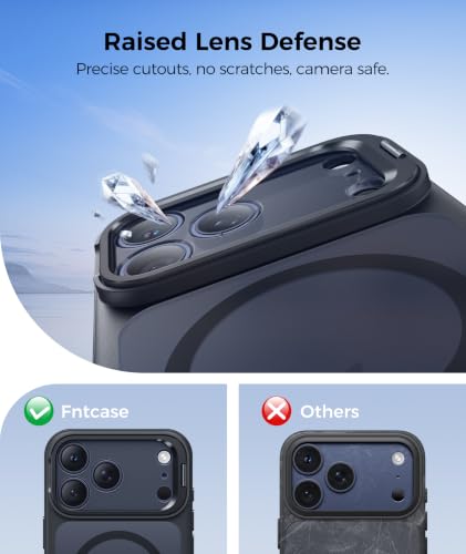 Image of FNTCASE for Phone 18 Pro Case /Phone 17 Pro Case with Stand Black