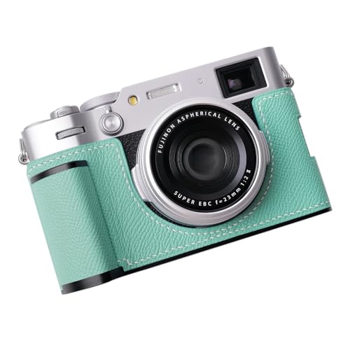 �Ή� FUJIFILM FUJI �x�m X100VI ��p �J�����P�[�X �J�����J�o�[ �J�����o�b�O �{�v �yIborrys �����z��t���v�{��+���^���x�[�X�v���[�g+�n���h����3-in-1�f�U�C�� (�u���[)