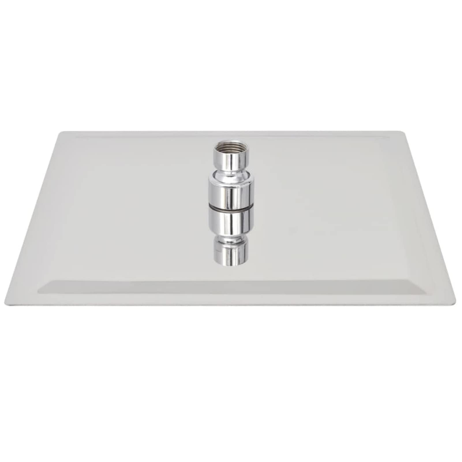 ZEYUAN Testa Doccia a Pioggia in Acciaio Inossidabile 25x25 cm Quadrata,Testa Doccia a Pioggia,Doccia Soffione,Attrezzature per Bagni(SPU:142160)